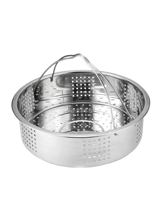 Stainless Steel Steamer Basket Rack Silver  - Image 1