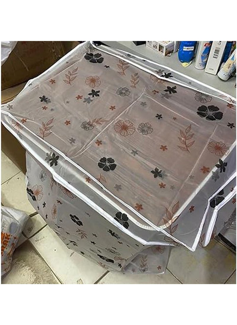 ماركة غير محددة غطاء غسالة بحوضين نصف اوتوماتيك مشمع مقاوم للماء  - Image 5
