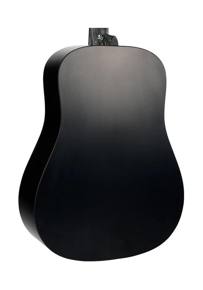 Martin D-X1 Acoustic Guitar - Black - Image 4
