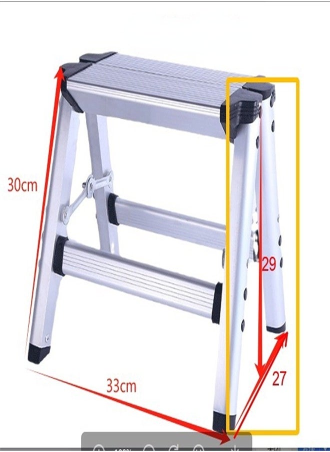Folding Step Stool Small Foldable Step Stool One Step Ladder with 330 lb Large Loading Capacity for Kitchen Bathroom Closet Garage Garden