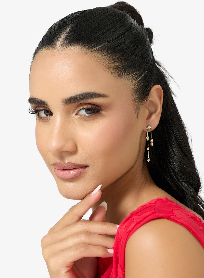 GUESS Galaxy Non-Logo Earrings - Image 4