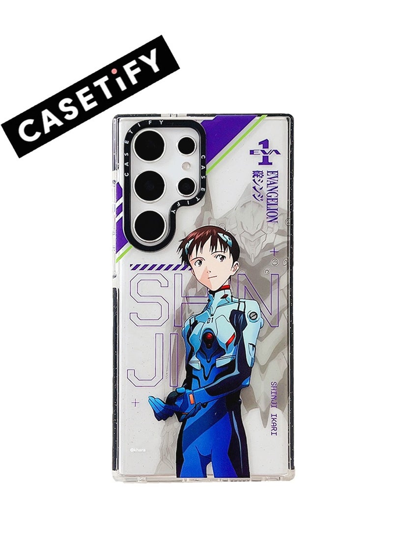 Casetify - Guardian of Tomorrow: Samsung Galaxy S24 Ultra 'EVA Prodigy' Sparkle Case - Image 1