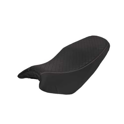 TVS Star City Seat Cover for Sweat Free Comfortable Riding| Nylon Thread Stitching for Strength| Bike Riding Accessories|Heat & UV Ray Protection|Enhanced Tear Resistance for Your Scooty -Black - Image 1