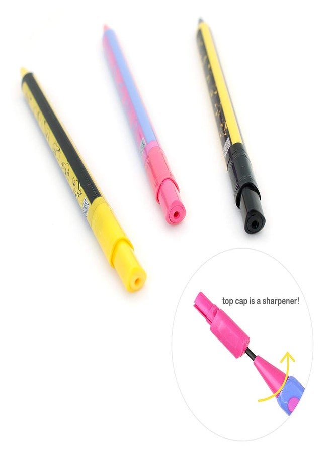 Pikachu Monster Friends 2B Mechanical Pencil w/Sharpener Top : Set of 3 - Image 4