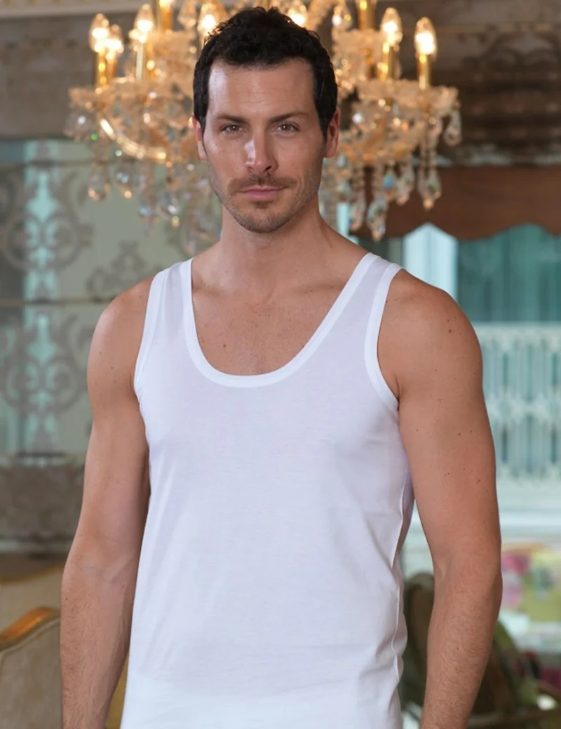 Şahinler 6 Pack 100% Cotton Men's Undershirt Me002-Me005