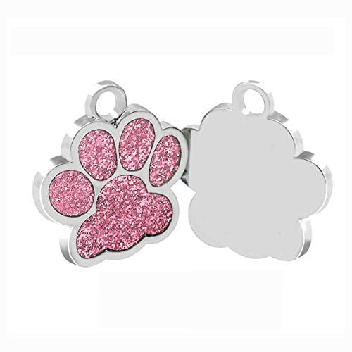 HAN SHENG 40 Pcs Dog Cat Paw Shape Charms Pendants, Crystal Beads for DIY Jewelry Making, Animal Theme Jewelry Findings (Multicolor) - Image 3