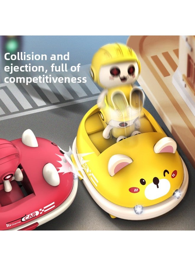Mini Parent-Child Remote Control Bumper Car Toy Boy Birthday Gift Double Battle Bike Drift Electric Kart-Color:Random One [bag]-Scale:Standard Configuration [one Car, One Power]  - Image 3