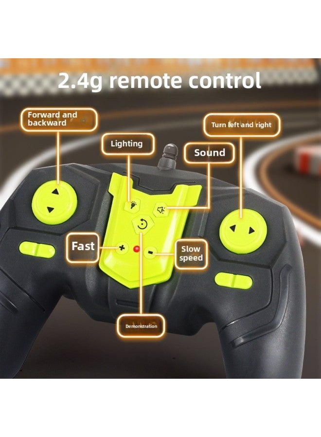 Mini Parent-Child Remote Control Bumper Car Toy Boy Birthday Gift Double Battle Bike Drift Electric Kart-Color:Random One [bag]-Scale:Standard Configuration [one Car, One Power]  - Image 5