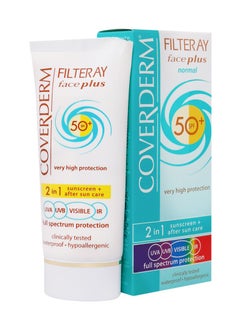 COVERDERM Filteray Face Plus Normal 50spf 50ml 