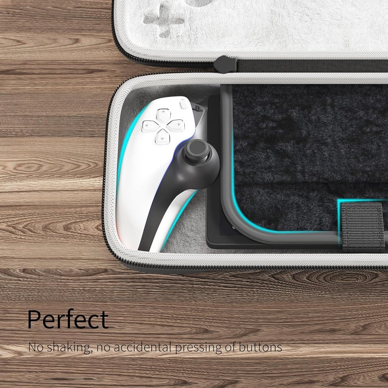 iofeiwak Hard Shell Carrying Case for PS Portal - Slim Fit Case for PlayStation Remote Player [Lightweight][Waterproof][Full Protection] - Image 3