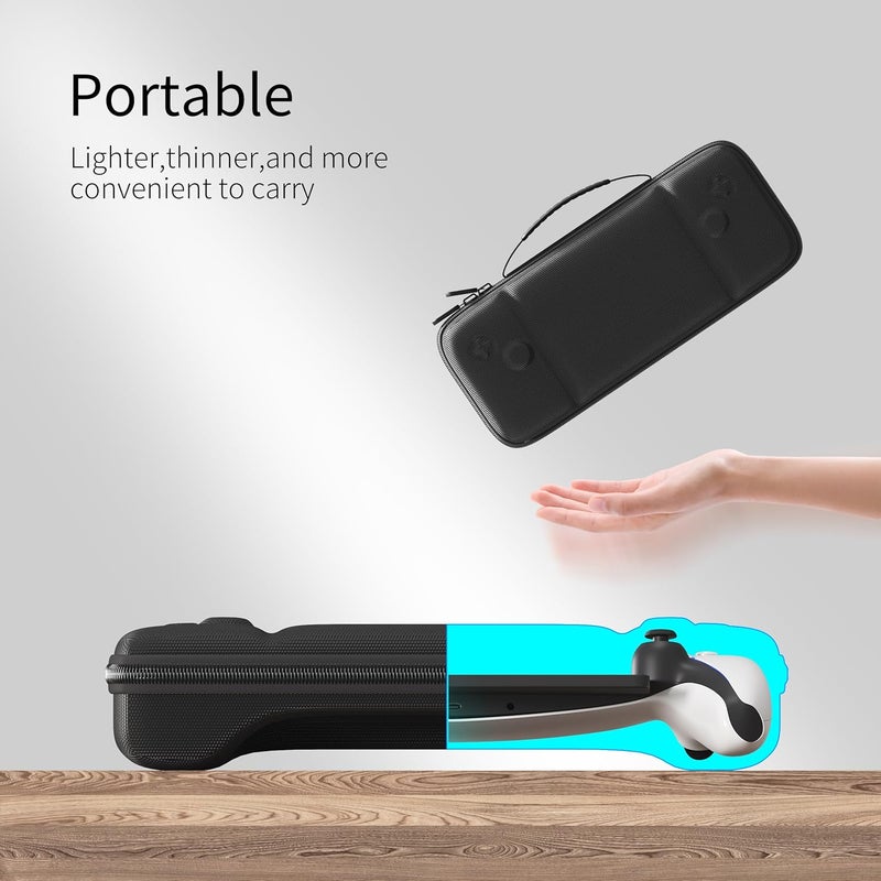 iofeiwak Hard Shell Carrying Case for PS Portal - Slim Fit Case for PlayStation Remote Player [Lightweight][Waterproof][Full Protection] - Image 2