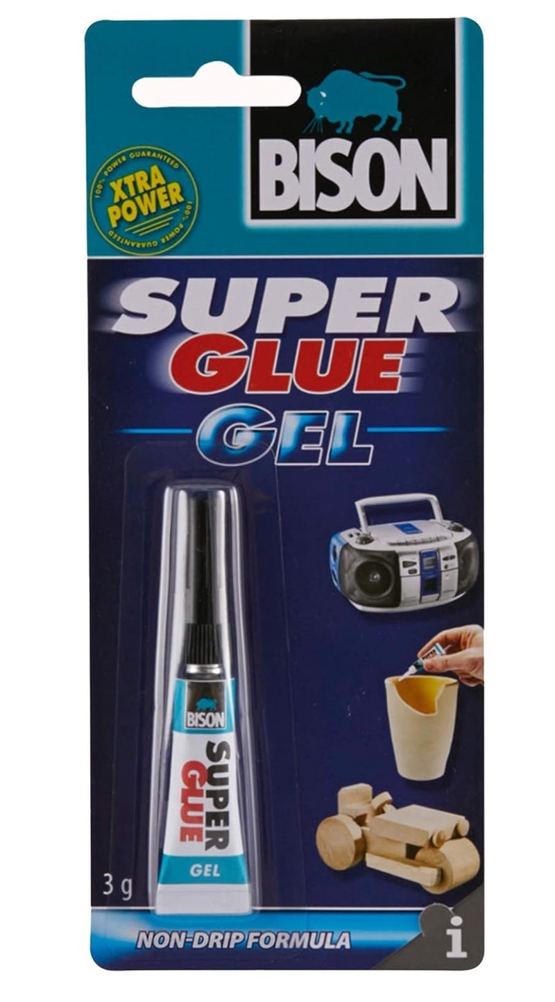 BISON KIT طقم جل لاصق سوبر من بايسون 3 جرام - Image 2