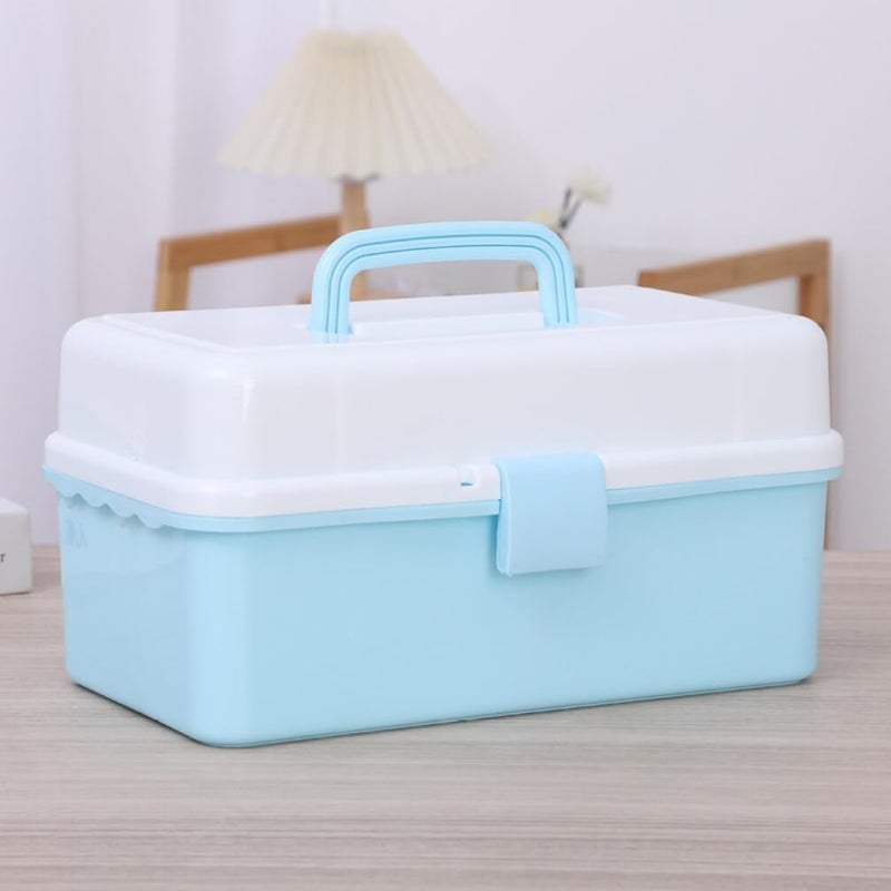 Alipis Art Supply Storage Container Multi-Layer Portable Storage Box Craft Tool Box Pp Material Dividers - Image 2