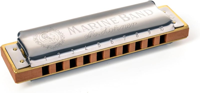 Hohner Marine Band Classic Harmonica in A Major - Image 1