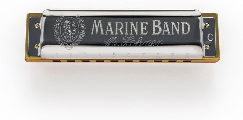 Hohner Marine Band Classic Harmonica in A Major - Image 2