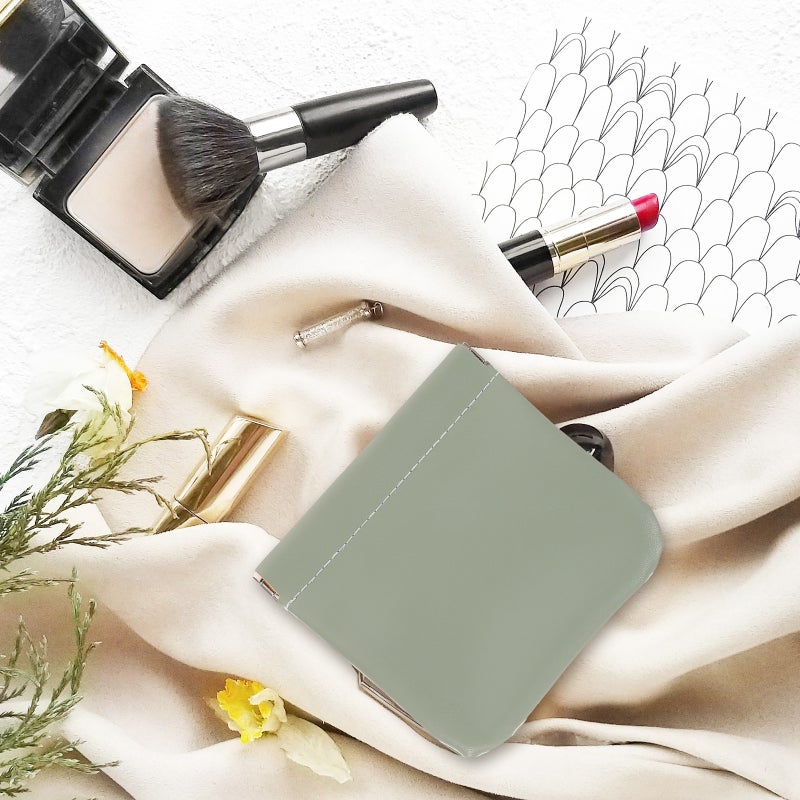 Travel Makeup Pouch, Portable Cosmetic Bags for Women with Durable PU Leather Material - Image 4