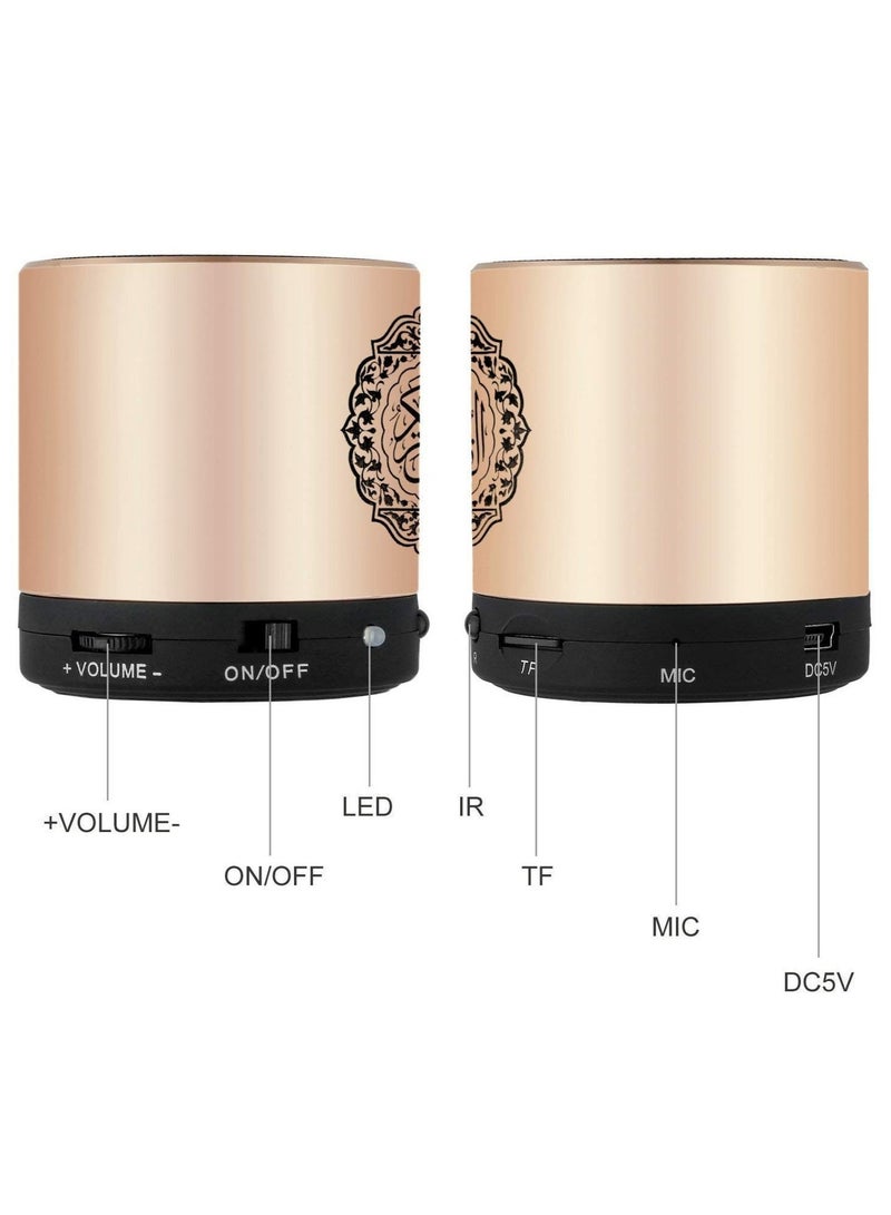 Digital Quran Bluetooth Speaker – 8GB Portable Audio Player with Preloaded Quran Recitations, Translation Support & Remote Control – Ideal for Home, Travel & Islamic Gifts  - Image 3
