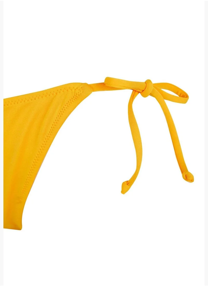 ديفاكتو Drawstring Sides Basic Bikini Bottoms