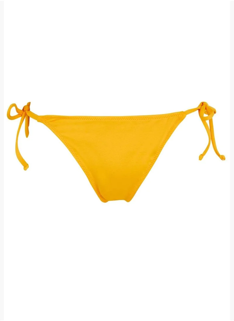 ديفاكتو Drawstring Sides Basic Bikini Bottoms