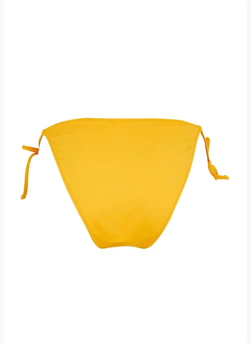 ديفاكتو Drawstring Sides Basic Bikini Bottoms