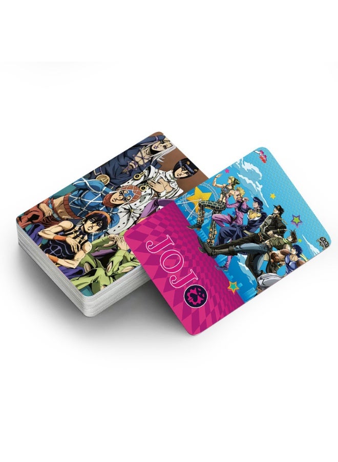NIBEMINENT 30 Pcs Cartoon JoJo's Bizarre Adventure Double-sided Lomo Cards Card For Fans Collection Gifts - Image 2