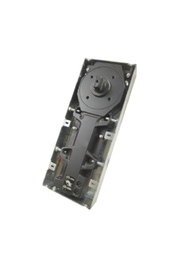 AL ARQAM Heavy-Duty Hydraulic Floor Spring Door Closer - Stainless Steel Finish - Image 3