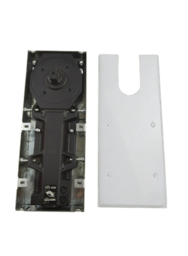 AL ARQAM Heavy-Duty Hydraulic Floor Spring Door Closer - Stainless Steel Finish - Image 1