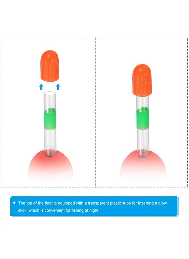 PATIKIL 1.4oz Fishing Bobbers, 10 Pack EVA Fishing Float for Saltwater Freshwater Fishing, Yellow  - Image 4