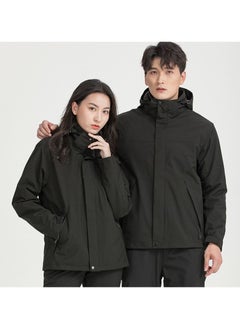 Loquat Three-in-one Detachable  Hood Waterproof Overcoat One-piece 1pcs 