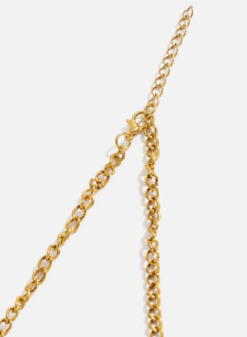 SOHI Party Statement Artificial Necklace Jewellery