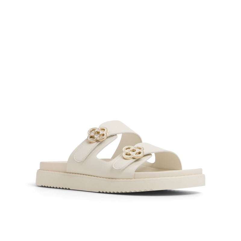 الدو صنادل ديليني مسطحة بيضاء - Image 4