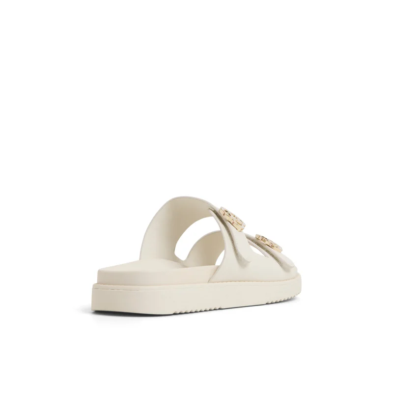 الدو Delainey White Flat Sandals