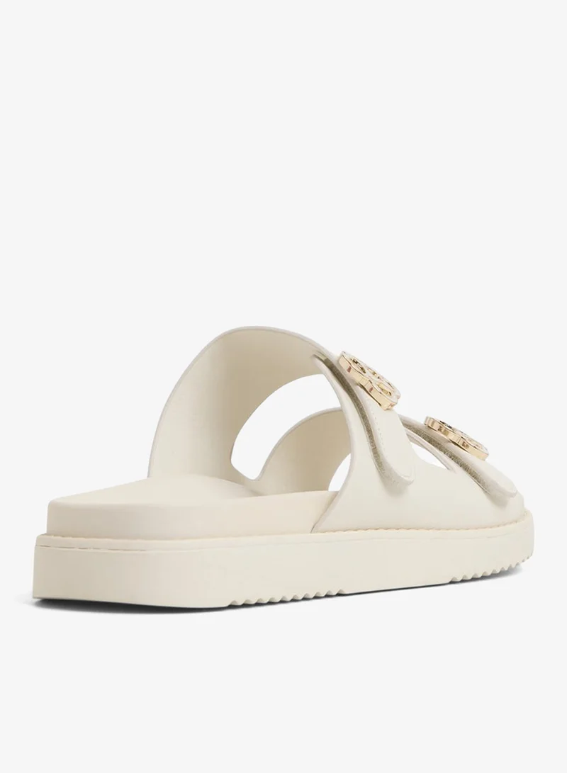 ALDO Delainey White Flat Sandals