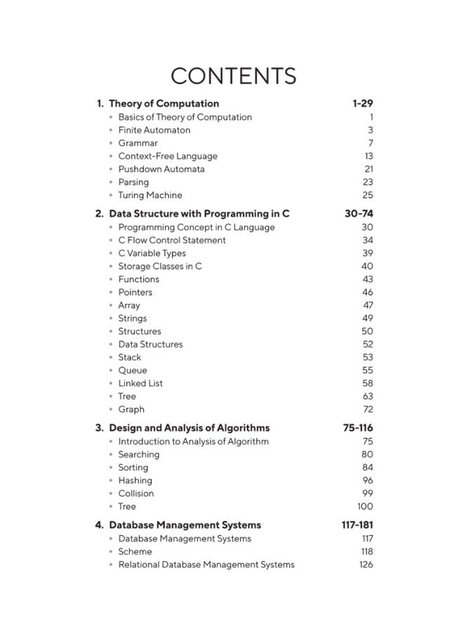 Handbook Computer Science & it for Gate,Ies,Psu an  - Image 3