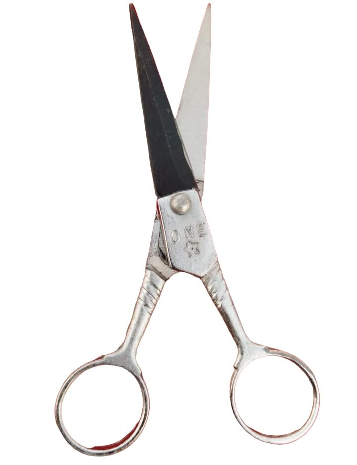 Generic Mustache Trimming Facial Shear Hair Cutting Shaping Scissor Pack Of 1  - Image 2