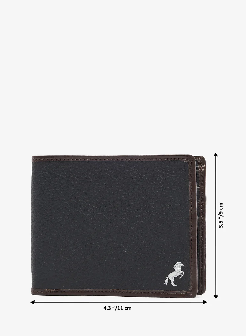 روبرت وود Genuine Leather Bi Fold Wallet
