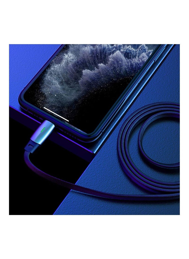 Charging Cable Fit for Tesla Model 3/Y Wall Connector Style PD QC3.0 Charging Cable (USB-C to USB-C) - Light on When Connects to a Device