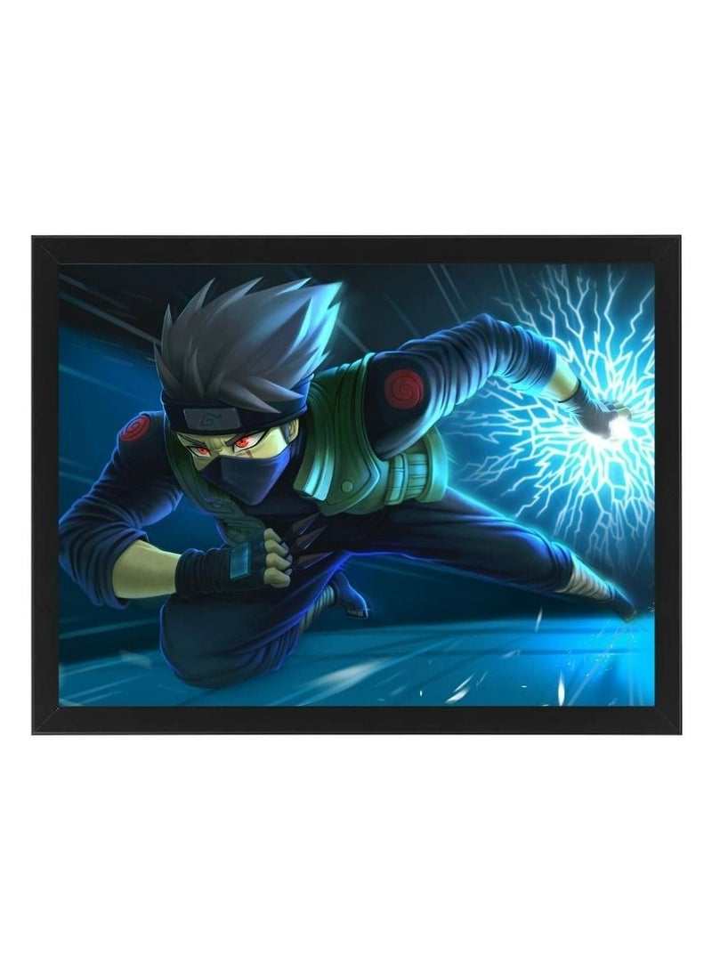 RKN Digital Wall Art Poster Frame Kakashi Hatake 30X40 cm - Image 1