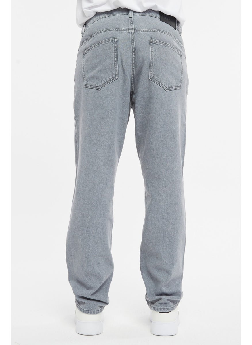 Cedy Denim - Men's High Waist Loose Cut Baggy Loose Fit Jean PANTS-C352 - Image 1