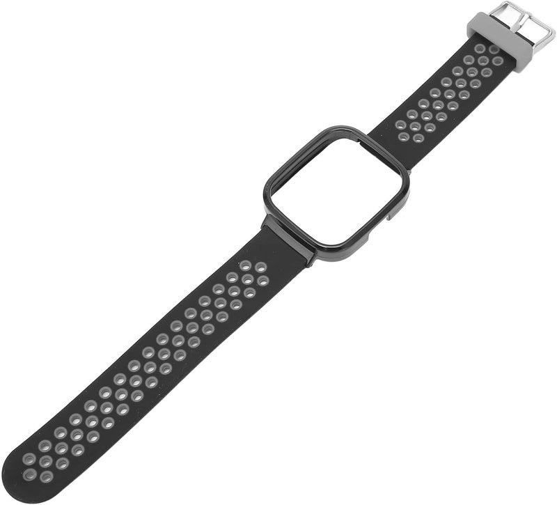 كلاراكو حزام ساعة ذكية من كلاركو، حزام بديل ناعم من السيليكون، سريع الفك، قابل للتنفس، قابل للتعديل، مناسب للنوم - Image 4