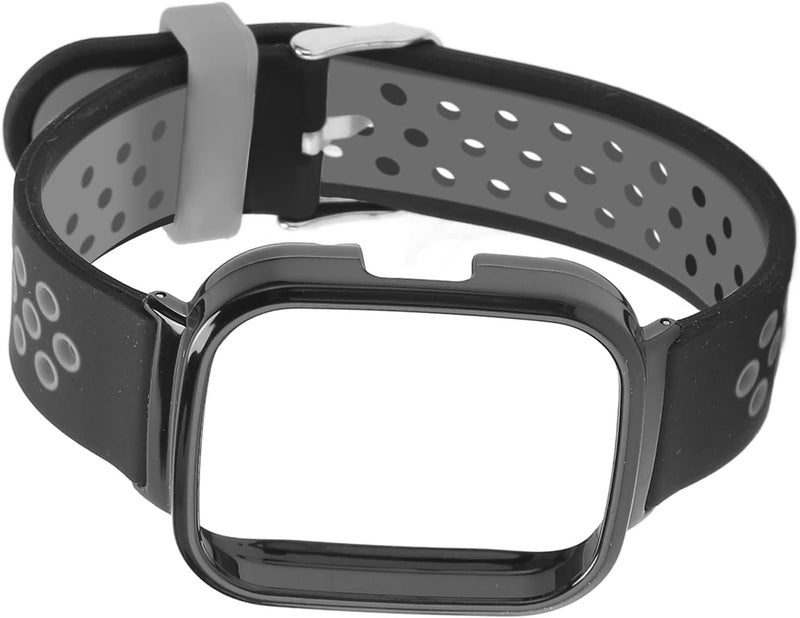 كلاراكو حزام ساعة ذكية من كلاركو، حزام بديل ناعم من السيليكون، سريع الفك، قابل للتنفس، قابل للتعديل، مناسب للنوم - Image 1