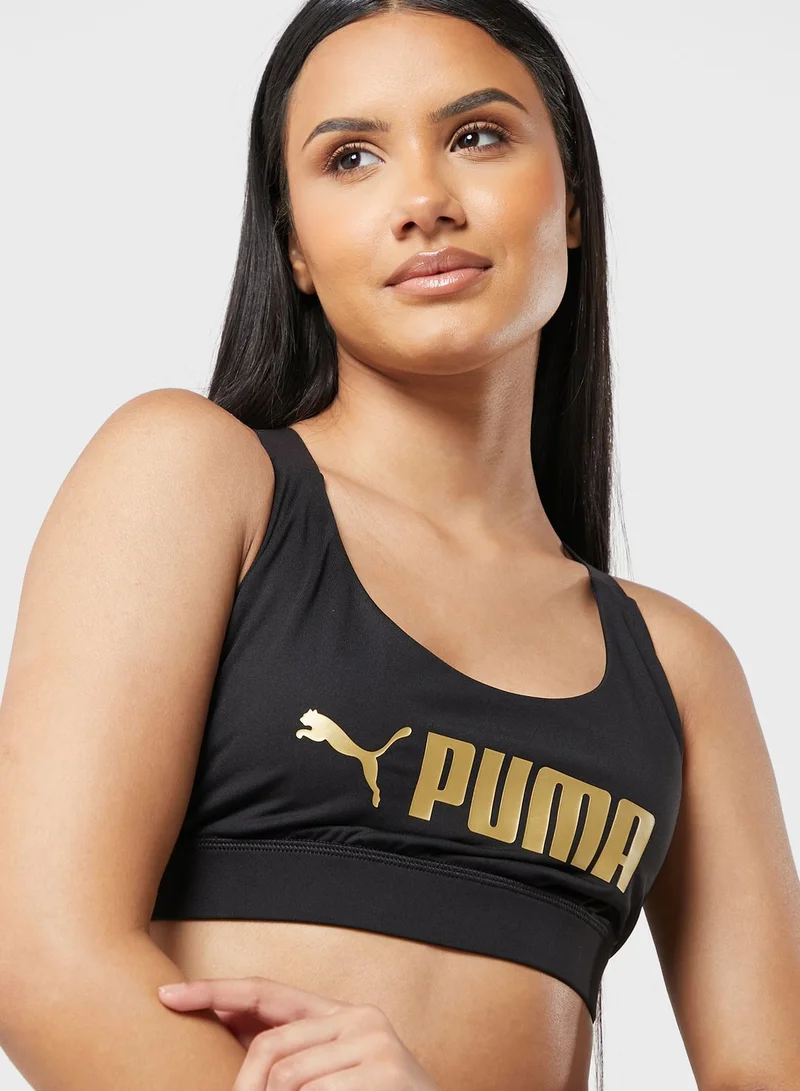 PUMA Mid Impact Puma Fit Women Bra