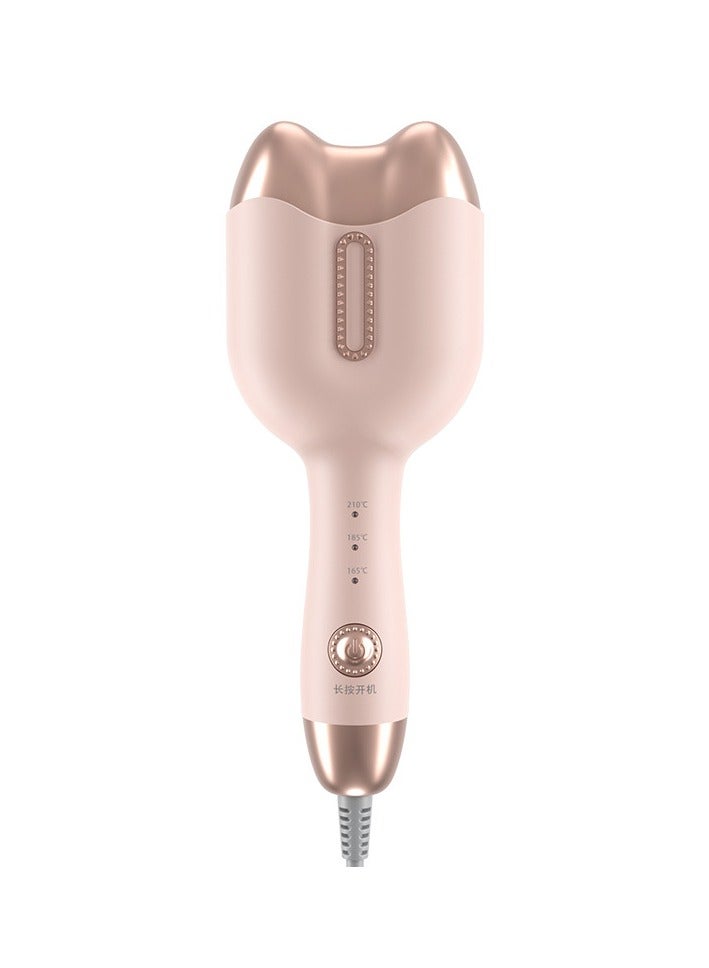 general Curling iron, 32mm (1.25'') Ceramic Tourmaline 2 bucket curling iron with three temperature controls, curling tool purple - Image 1