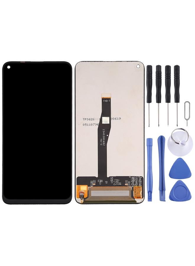Replacement OEM LCD Screen for Huawei Nova 5T / YAL-L21 / TAL-L61 / YAL-L71 / YAL-L61D with Digitizer Full Assembly Black - Image 2