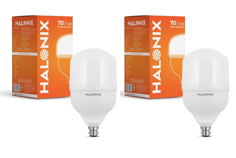 Halonix 70W LED Light Bulb | Cool Day Light (6500K) |Pack of 2 |Energy Efficient| 4kv Surge Protection |Base- B22 - Image 5