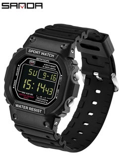 Sanda SANDA G Style LED Digital Watch Unisex Shockproof Waterproof Sports Watches Boy Stopwatch Military LED Electronic Clock  - Image 1