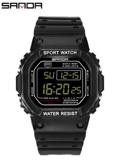 Sanda SANDA G Style LED Digital Watch Unisex Shockproof Waterproof Sports Watches Boy Stopwatch Military LED Electronic Clock  - Image 2