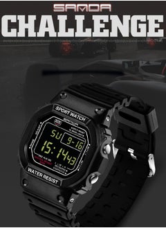 Sanda SANDA G Style LED Digital Watch Unisex Shockproof Waterproof Sports Watches Boy Stopwatch Military LED Electronic Clock  - Image 3