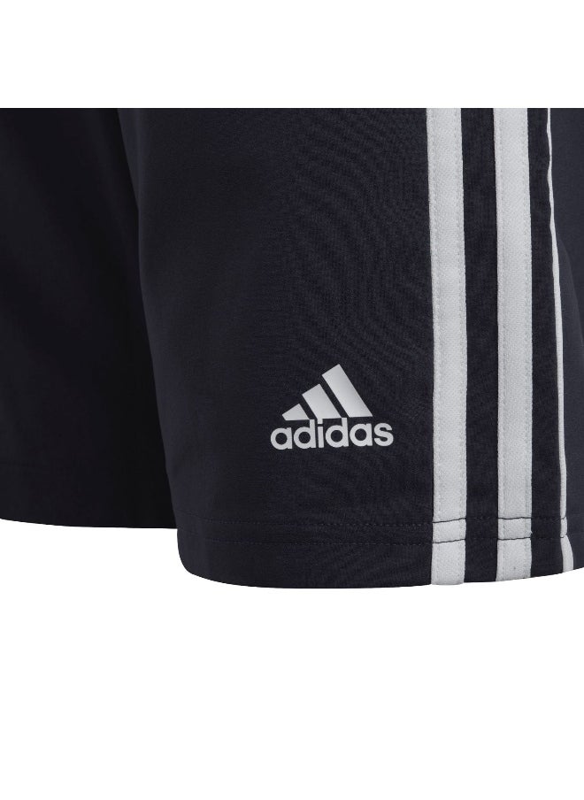 Adidas adidas U 3S Wn Short Blue Training Shorts 7-8Y  - Image 5