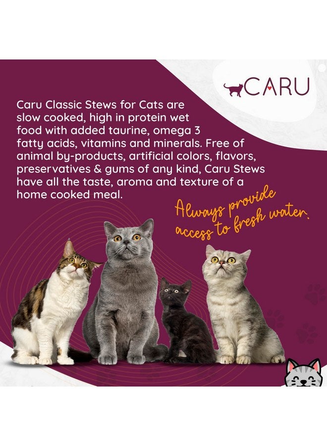 Caru - Turkey Stew for Cats, Natural Cat Food with Added Vitamins, Non-GMO Ingredients, Complete & Balanced for All Stages of Life (6 oz) - Case of 12 - Image 3